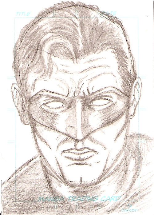 green lantern pencil drawings