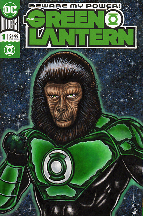 Robert Atkins Art: Daily Sketch: Green Lantern...