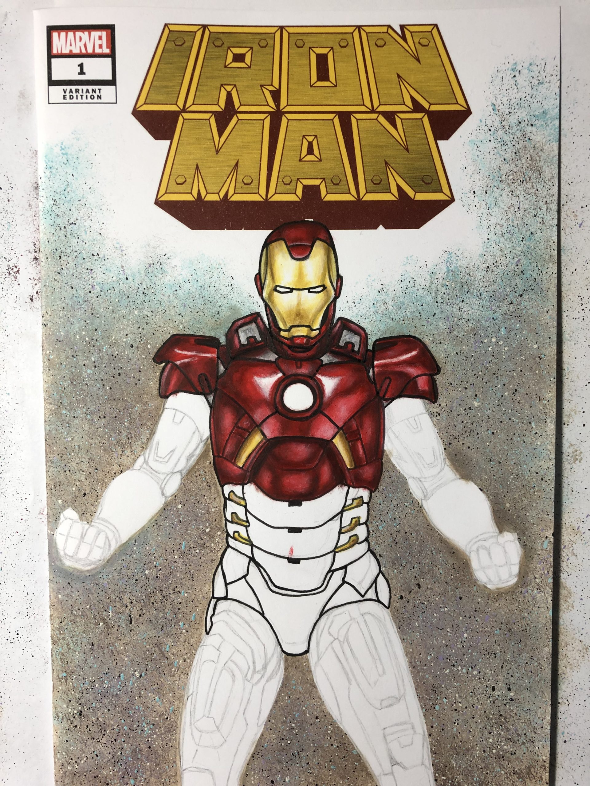 Iron Man - STEP 6 of 8 by Doctor-Pencil on DeviantArt